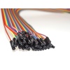 Jumper wires/cable for the breadboard 40pc socket/socket 30cm 2.54mm