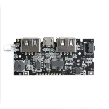 Laadimismoodul step-up Li-Ion 1A 2.1A 2xUSB A USB micro B