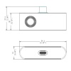 Тепловизор Hikmicro Mini1 -20°C до 350°C для Android USB Type C