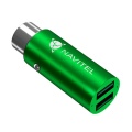 Fast Car charger QC3.0 12-24V 2*USB a metal hammer to break glass