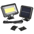 Solar LED Floodlight with motion sensor, IP44, 5W, 400lm, 6000K cold white, lithium battery 1300 mAh, 5.5V DC