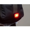Для велосипеда / сумки / портфеля Задний LED фонарик с датчиком вибрации USB 3.7V 450mAh Li-ion