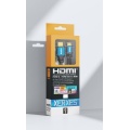 HDMI - micro HDMI 2.0 кабель 2м premium 4K@60Hz 18Gbps Чёрный