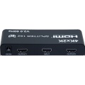 HDMI 2.0 4k@60Hz Splitter Adapter for 2 Monitors