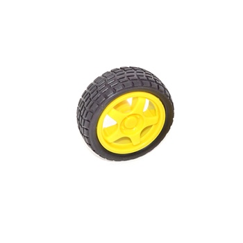 Geared wheel without motor