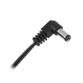 Plug corner 2.5/5.5mm length 12mm DC cable 1.1m