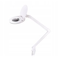 Table lamp with magnifying glass 60-led 8W 5-dioptriat, 127mm, White