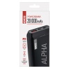 Power bank AlphaQ 20 20000mAh QC3.0 USB-C Black