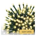 Christmas light bulbs 24m 240-LED warm white, wire 5m 230VAC IP44