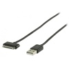 USB A 2.0 kaabel Apple Ipod 1,2,3, iphone 2,3,4,4s dock 30pin 2m, Must