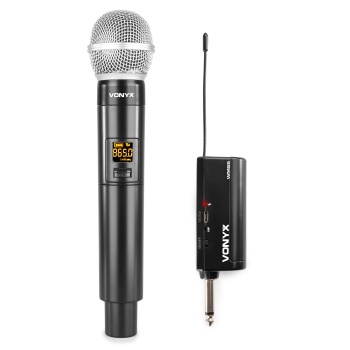 Беспроводной микрофон UHF WM55 1 канальный
