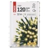 Jõuluvalgustus 12m 120-LED soe valge, juhe 5m 230VAC IP44