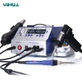 Soldering station 60W + soldering iron 75W + Hot air 650W