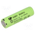 Re battery NiMH 1.2V 1800mAh AA with terminals