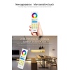RGB+CCT Full Touch Remote Controller + wall holder MiBoxer 2.4GHz RF 2*AAA