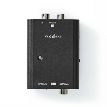 2xRCA -> TOSL, COAX audio signal converter