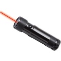 Карманный фонарик 8-LED 45lm, Красный лазер 1mW 650nm
