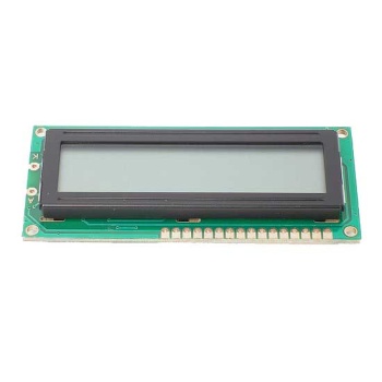 LCD LCD display 16x2 blue characters, backlight white