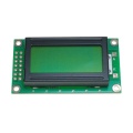 LCD LCD display 8x2 white characters, blue backlight
