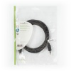 Оптический кабель TOSLINK - 3.5mm аудио 3м Чёрный