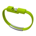 USB-A штекер - USB micro B штекер 0.2м Зеленый