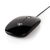 Мышь для компьютера 3 кнопки 1000dpi Чёрная