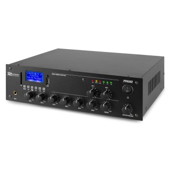 Audio võimendi PA 100V 50W 2-tsooniline PPA502