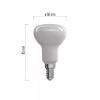 LED lamp E14 R50 230VAC 4W 450lm soe valge 2700K