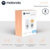 Motorola AM24 baby monitor with microphone + temperature sensor White