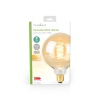 LED lamp E27 G95 230VAC 3.8W 250lm 2100K spiraalniit