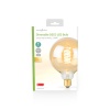 LED lamp E27 G125 230VAC 3.8W 250lm 2100K spiraalniit