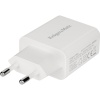 USB quick charger QC3.0 USB 3A 18W white