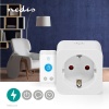 Smartlife Smart Plug | Wi-fi | 3680 W | Type F (cee 7/3) | 3tk komplektis