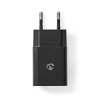 Toiteadapter laadija USB 5V 2.4A, must, plug-in