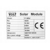 Päikesepaneel polükristall 180W 18.4V 9.8A 1480*670*30mm