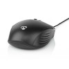 Mouse with 6 buttons up to 3600dpi USB black, for right-handed people