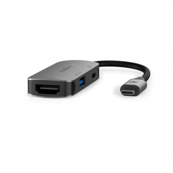 Многопортовый адаптер USB-C, USB-C, HDMI 4K, USB3.0