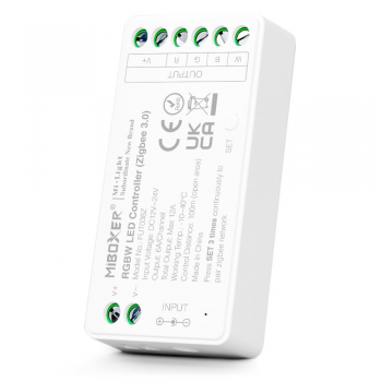 RGBW LED juhtimise vastuvõtja Zigbee 12-24V 12A MiBoxer