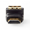 HDMI angle down transition, gold-plated