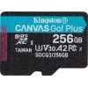 Memory card 256GB Micro SDXC U3 V30 Kingston Canvas Go Plus