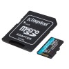 Mälukaart 256GB Micro SDXC U3 V30 Kingston Canvas Go Plus