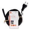 230VAC power cord 3m Euro direct - C7 direct black