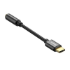 Разъем USB-C — цифровой аудиоадаптер 3,5 мм, черный Baseus