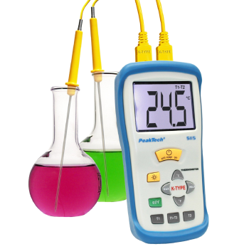 Digital thermometer 2 channel -50C...+1300C K-type
