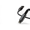 USB A 2.0 - Apple Lightning cable 2m 5V 2.4A black Baseus