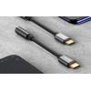 USB-C connector - 3.5mm audio jack digital adapter, black, Baseus