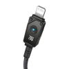 USB-C iPhone Lightning cabel 2m 20W fast charging, Baseus black