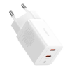 Wall Charger Baseus 40W 2x USB-C white