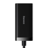 USB charger Baseus GaN3 Pro 100W USB-A USB-C black