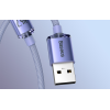 USB-C Apple Lightning kaabel 1.2m 20W Crystal Shine lilla